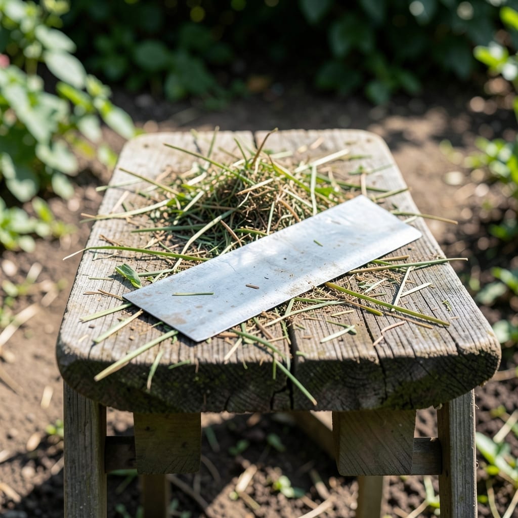 Dull Lawn Mower Blade: Quick Sharpening for a Clean Cut