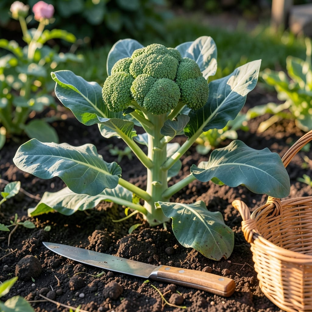 Broccoli Harvest Time: Recognize the Tight Head Signal Broccoli Harvest Time: Recognize the Tight Head Signal