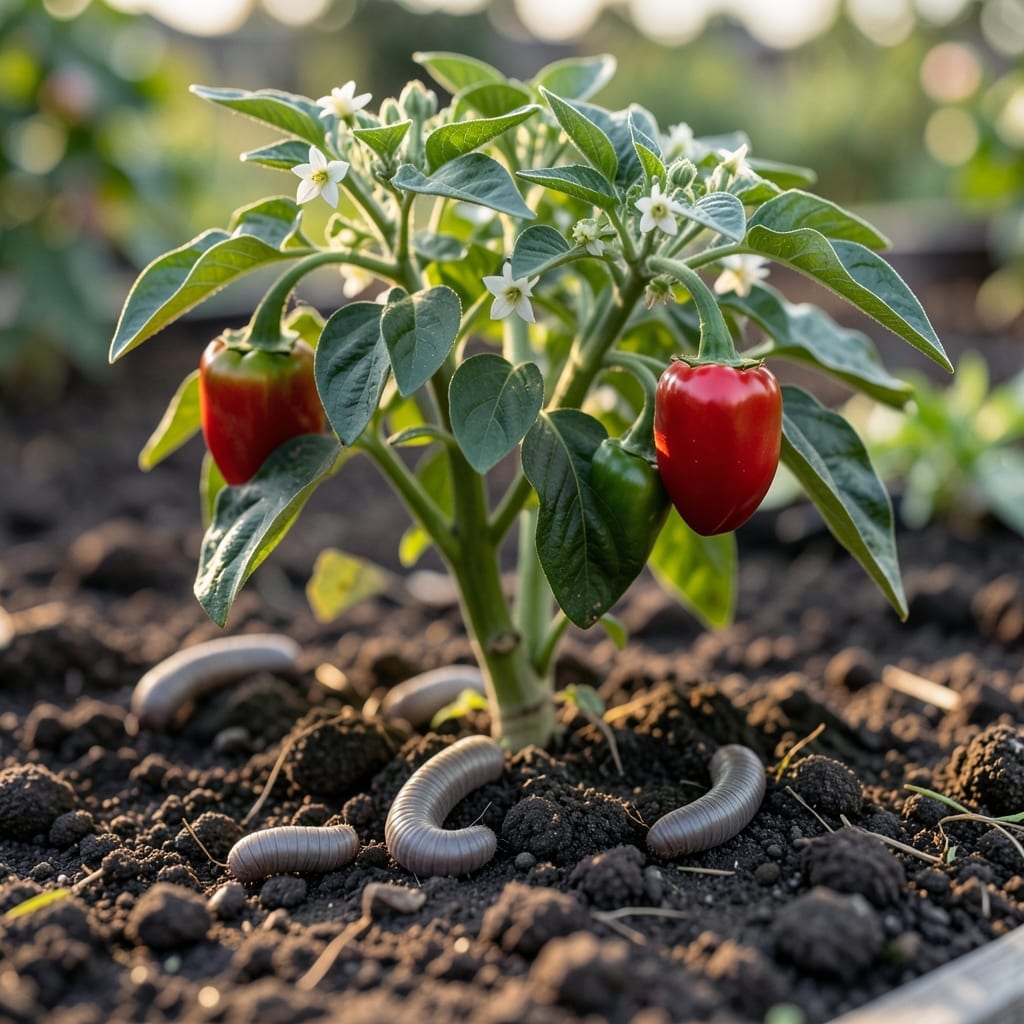 Cutworms Pepper Plants: Nighttime Protection and Organic Solutions