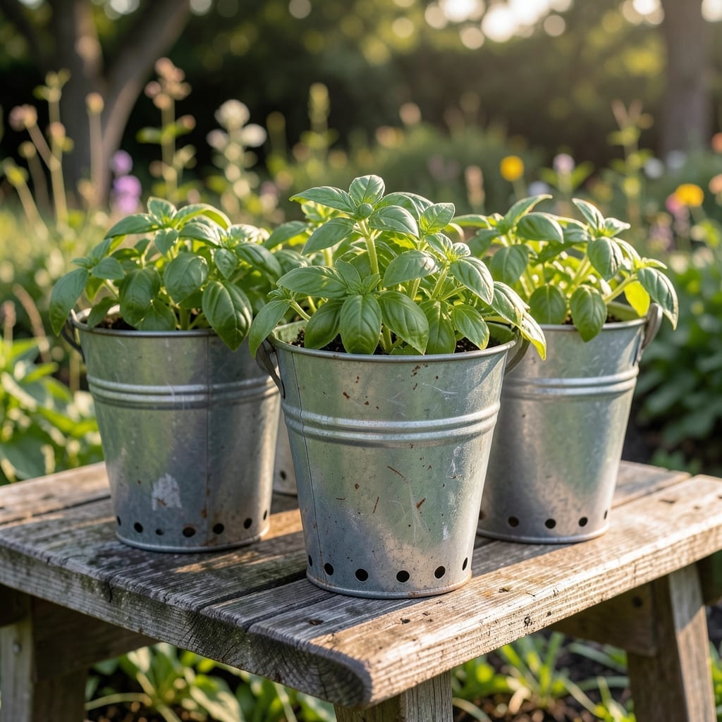 Galvanized Metal Buckets