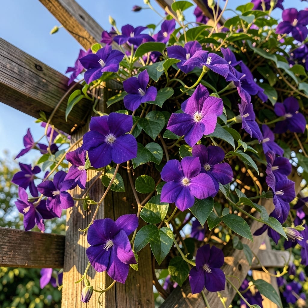 Jackmanii Clematis