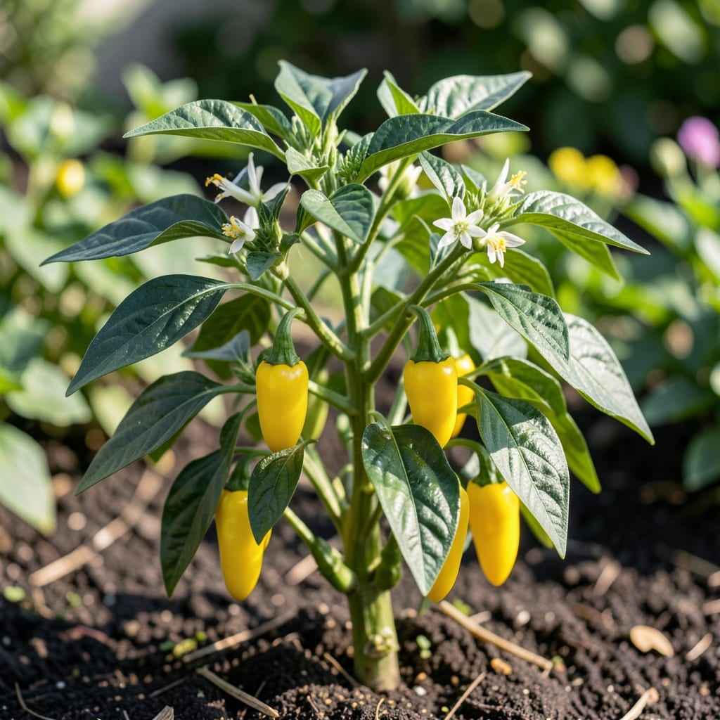 Yellow Chili Peppers: Vibrant Heat for Home Gardens
