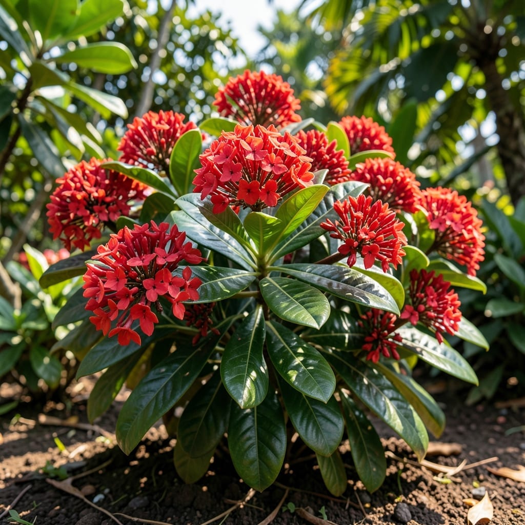Ixora Maui Red