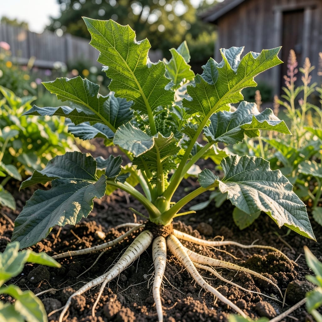 Horse Radish Root for Spicy Condiments