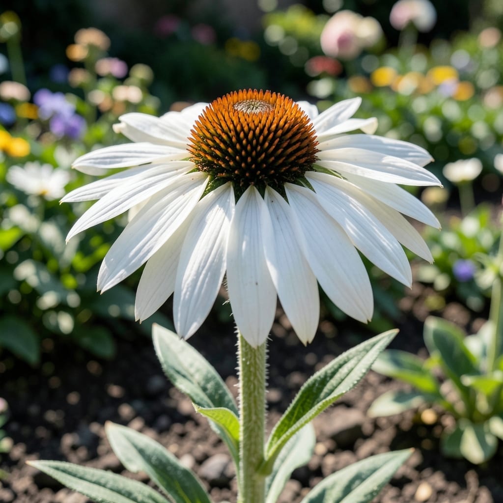 Coneflower White Swan