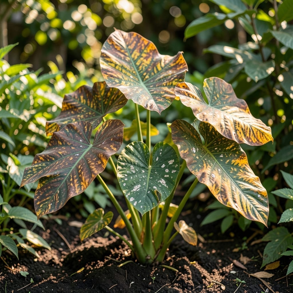 Sunburn Elephant Ear Plant: Rapid Recovery and Sun Protection Tips Sunburn Elephant Ear Plant: Rapid Recovery and Sun Protection Tips