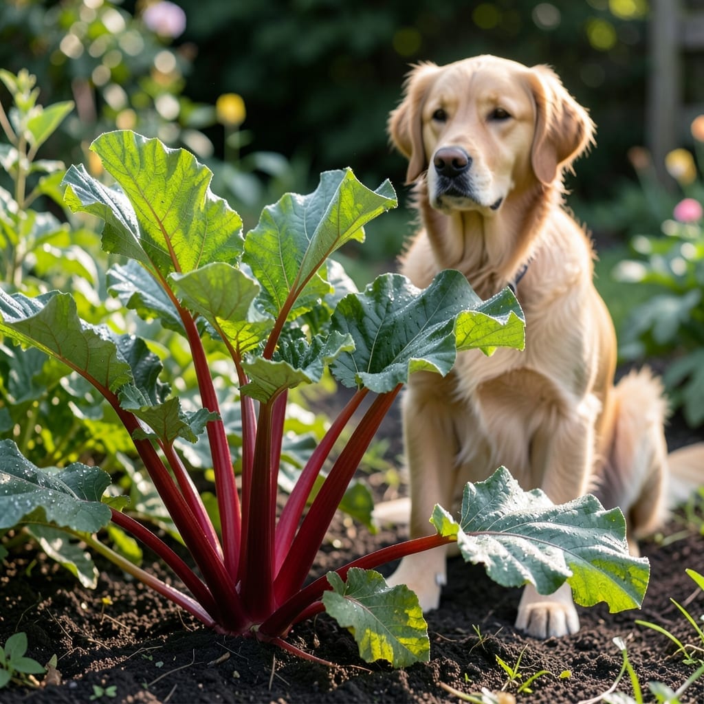 Rhubarb Leaves Toxic to Dogs: Oxalate Poisoning Risks and Immediate Steps