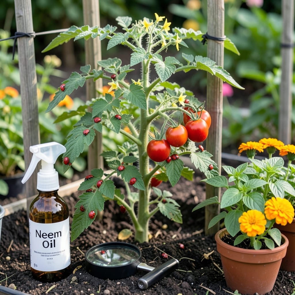 Organic Pest Control for Tomato Plants: Non-Toxic Spray for Healthy Harvests