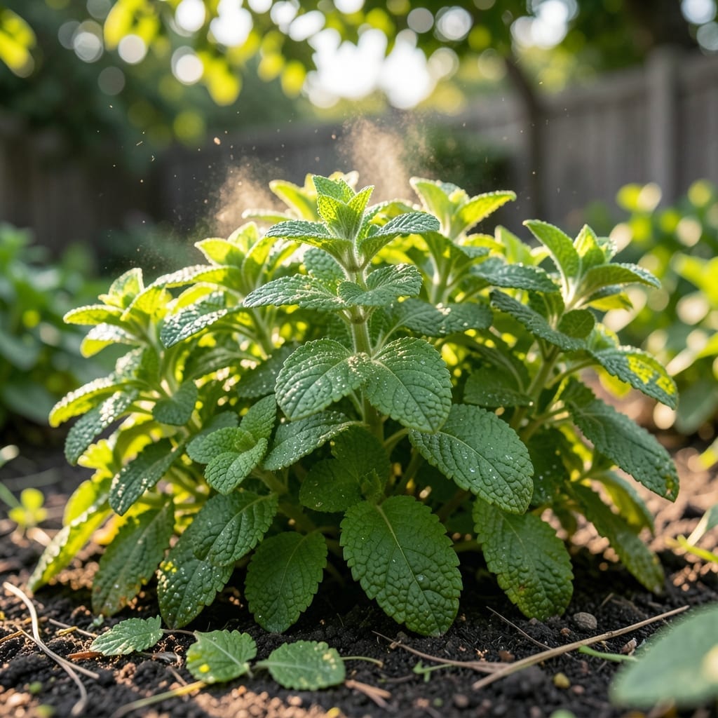 Lemon Balm for Gnat Control