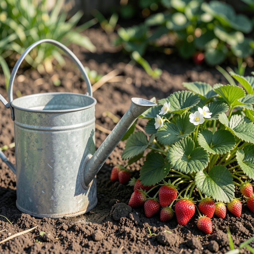 How Often Should Strawberry Plants Be Watered: Seasonal Schedule for Juicy Harvests