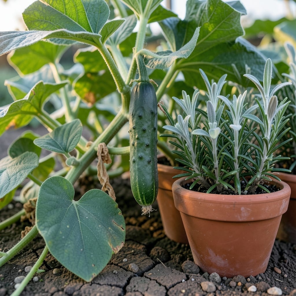 Cucumbers and Aromatic Herbs