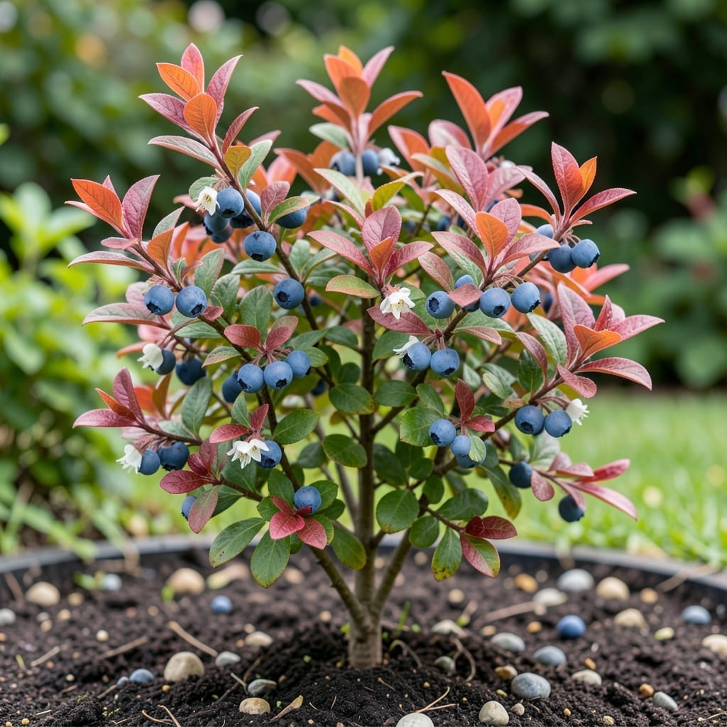 Blueberry Bush Turned Red: Soil pH and Nutrient Imbalance Fix Blueberry Bush Turned Red: Soil pH and Nutrient Imbalance Fix