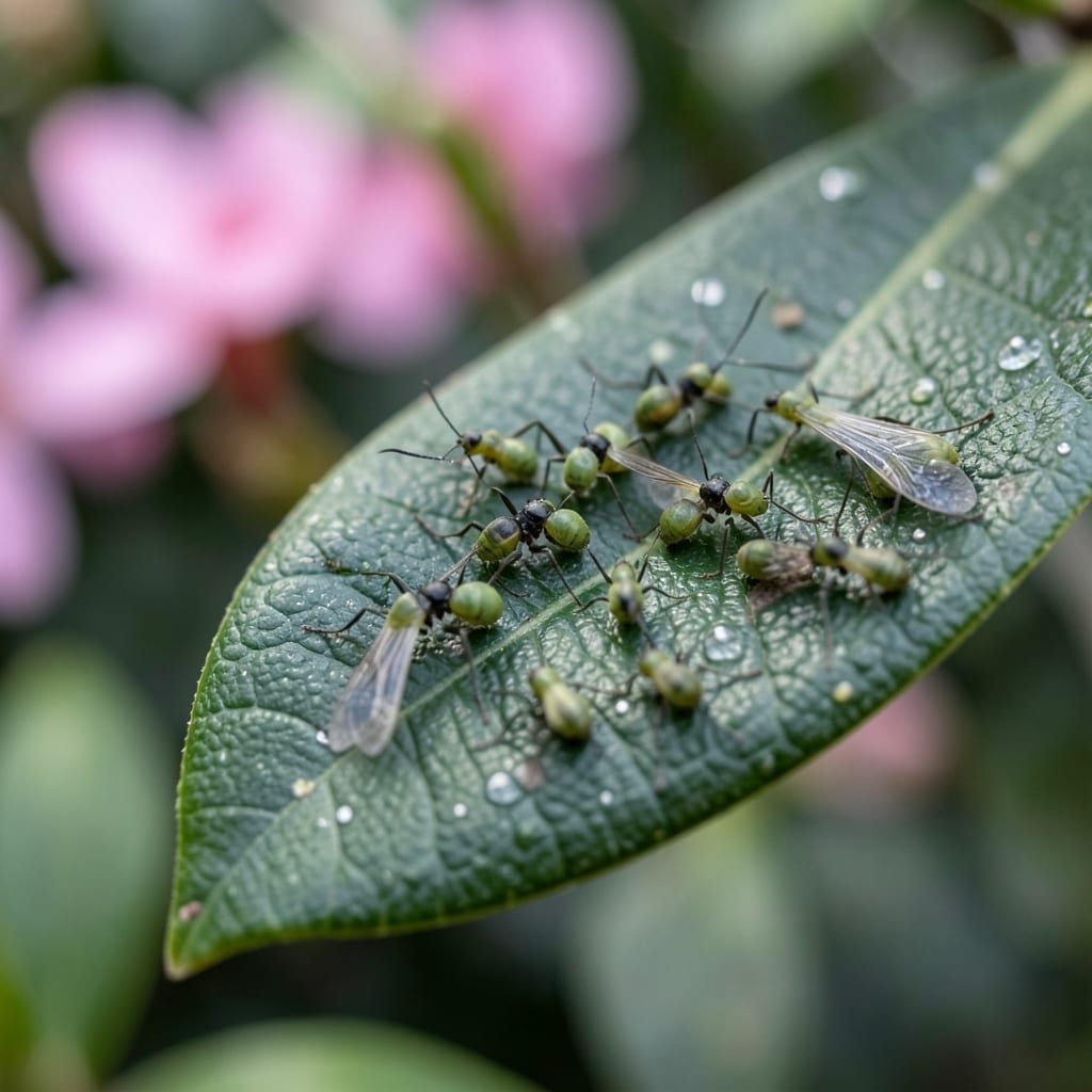 Aphids on Oleanders: Toxic Plant Pest Control Without Chemicals