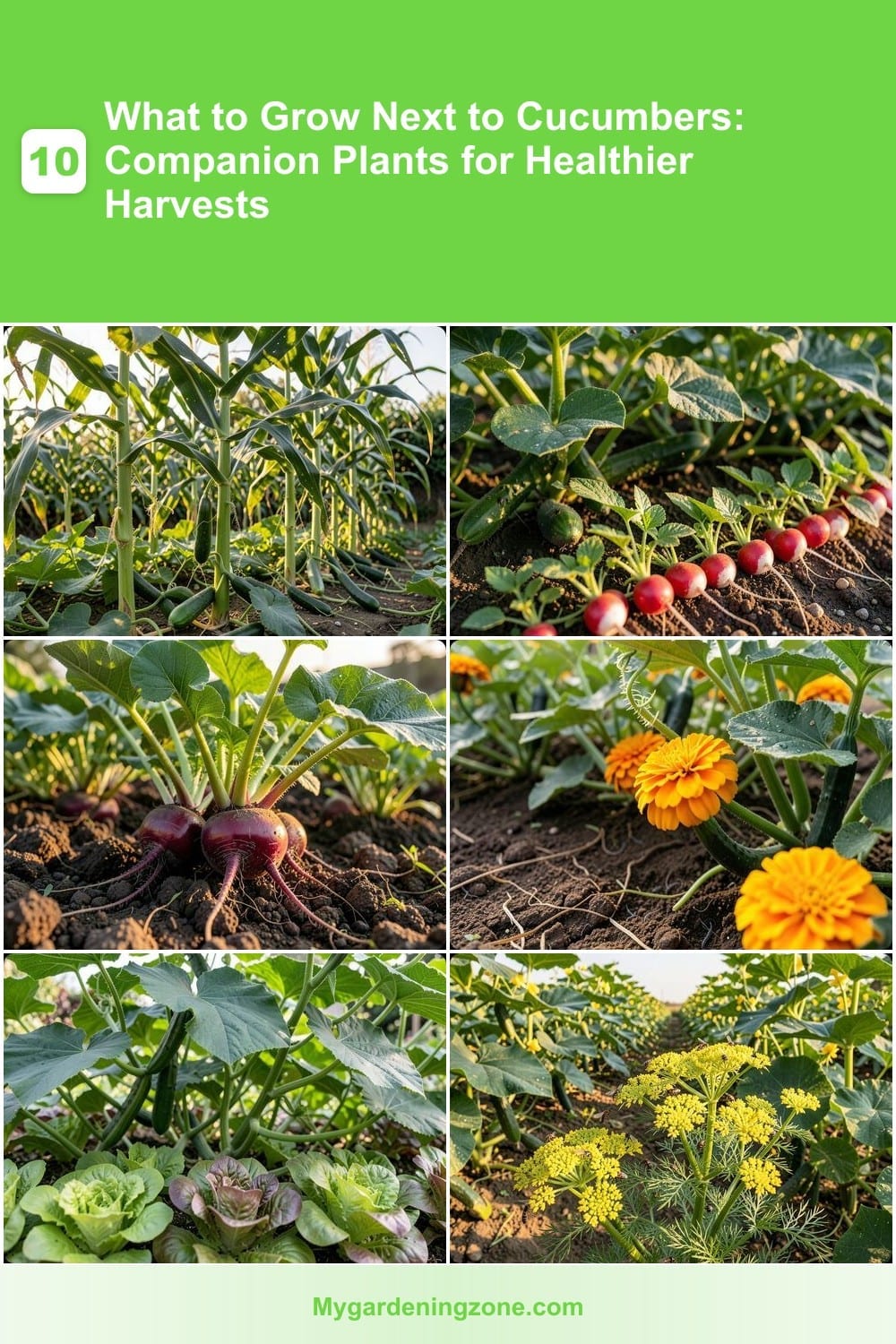 10 What to Grow Next to Cucumbers: Companion Plants for Healthier Harvests