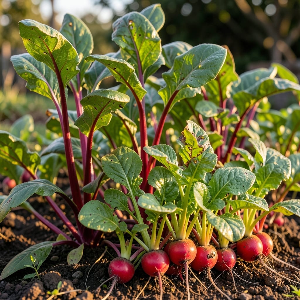 Radishes for Fast Pest Distraction