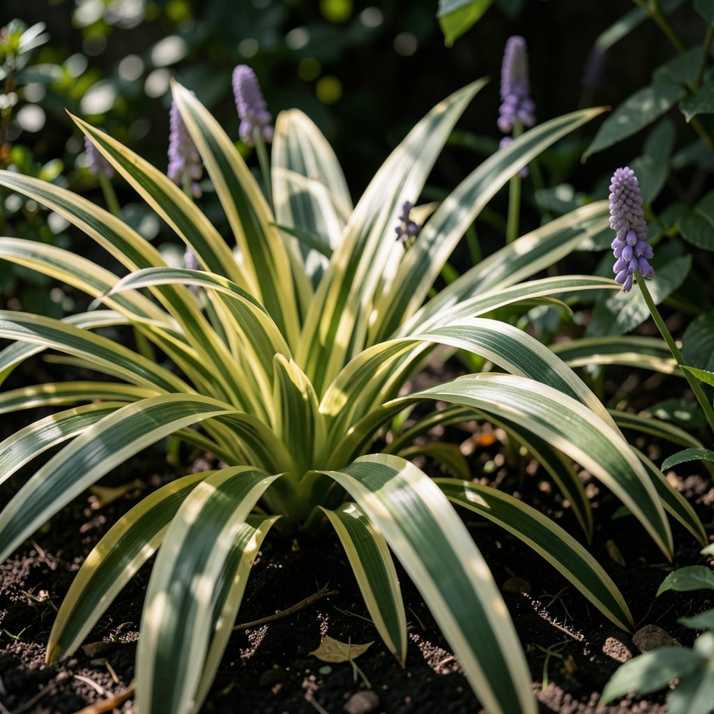 Variegated Liriope Muscari