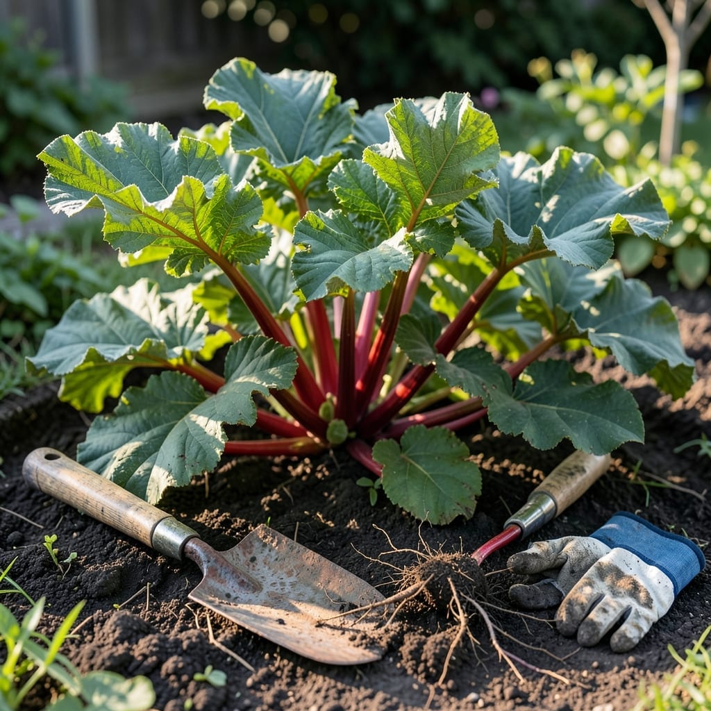 Best Time to Transplant Rhubarb Plants: Early Spring or Late Fall for Strong Roots