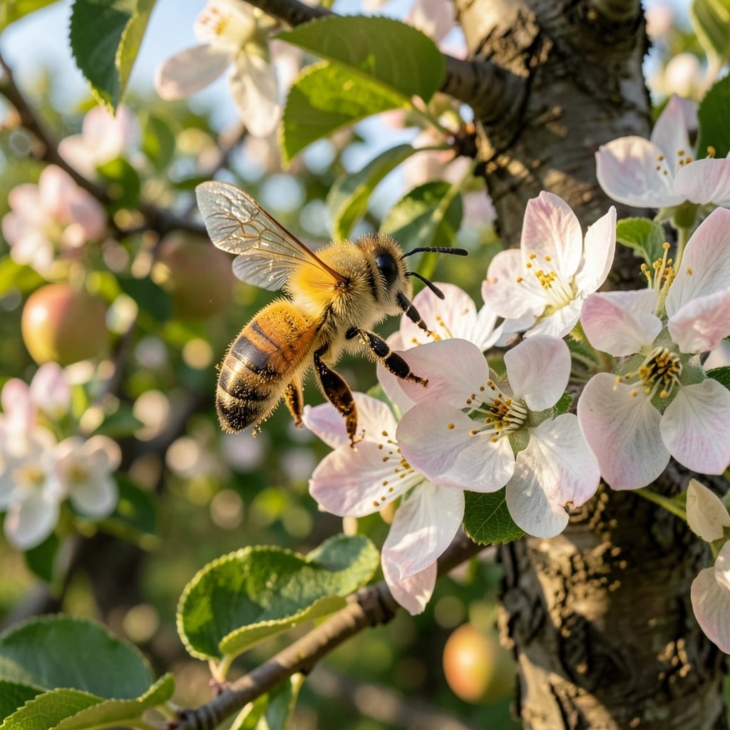 Honey Bees for Apple Trees