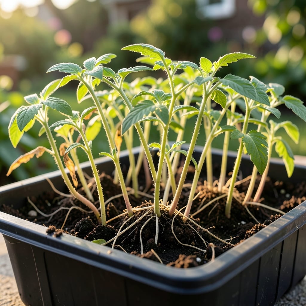 Thinning Seedlings for Stronger Plants