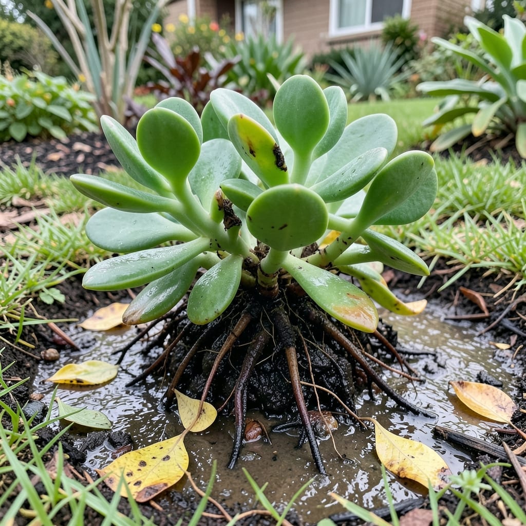 Overwatered Jade Plant Root Rot: Visual Guide to Salvage and Prevention