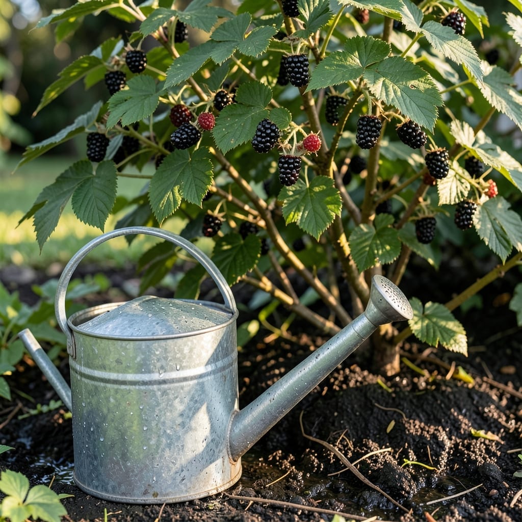 How Often to Water Blackberry Bushes: Seasonal Watering for Juicy Harvests