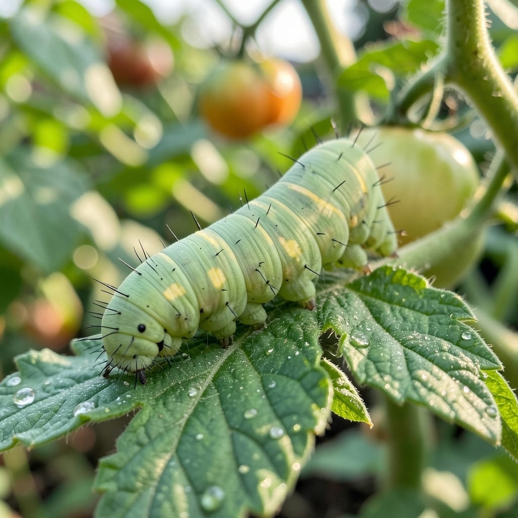 Large Light Green Caterpillar: Safe Removal for Healthy Plants