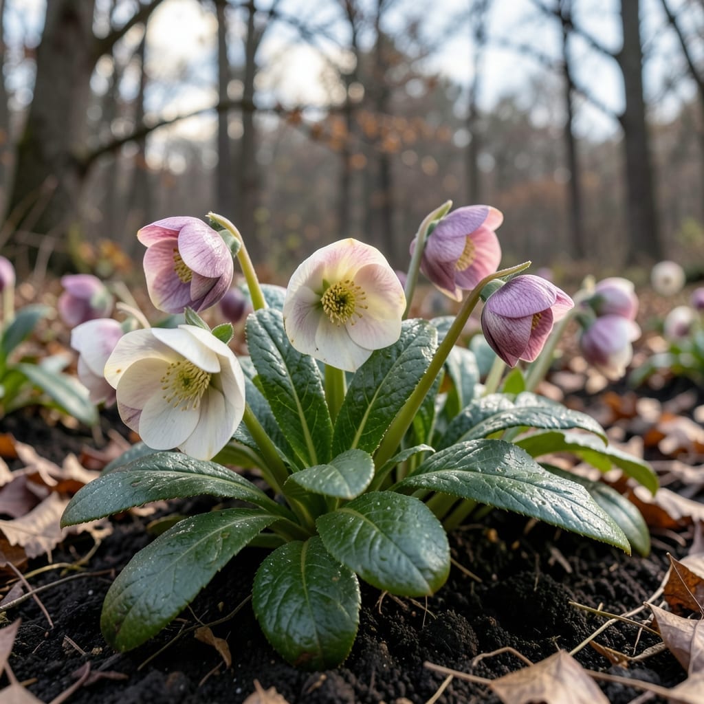 Hellebores for Winter Prep