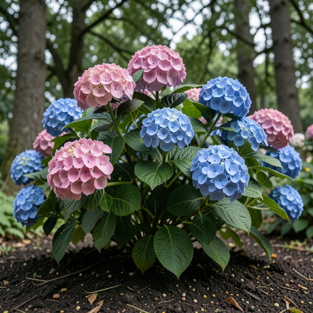 Hydrangea Macrophylla Bushes