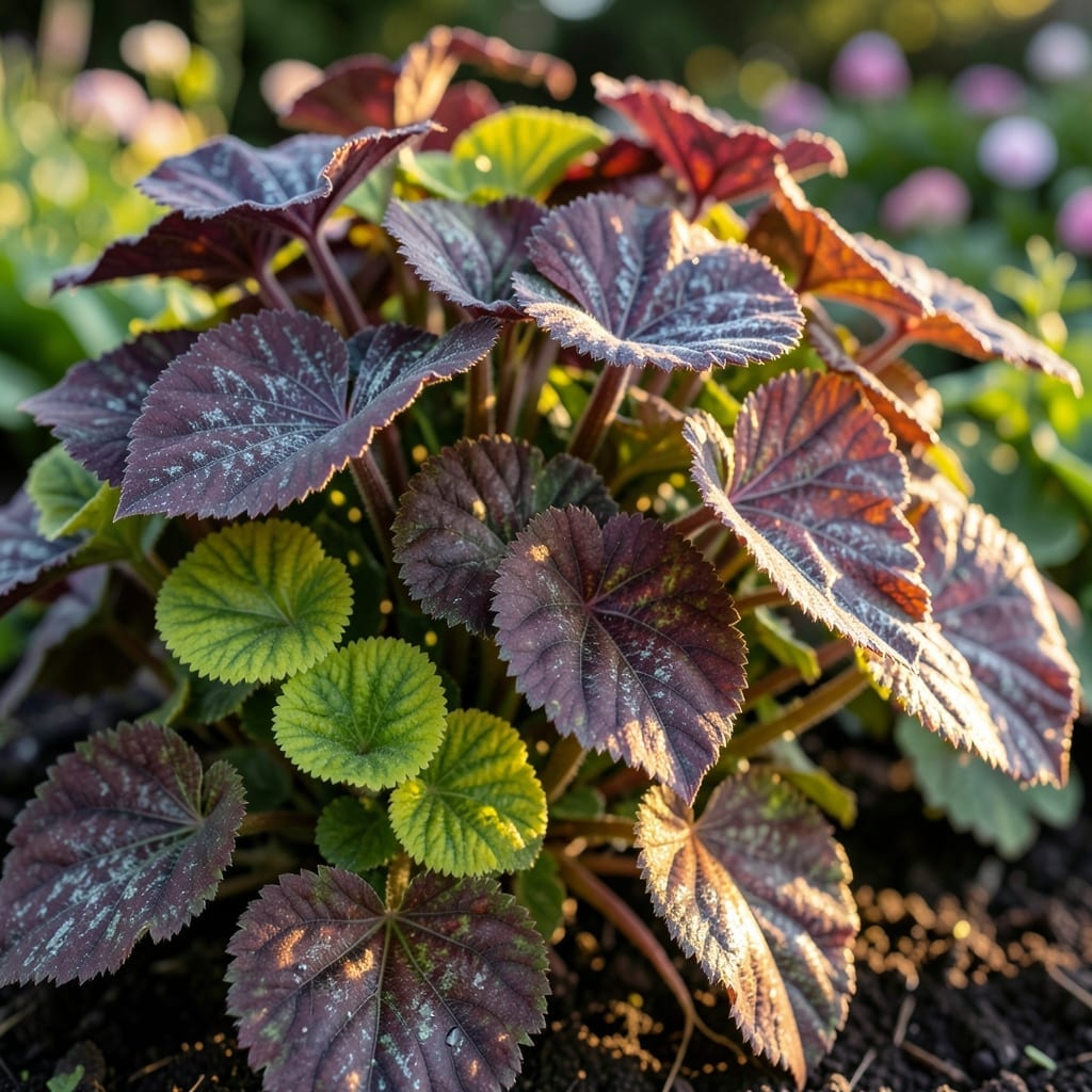 Coral Bells with Vibrant Foliage