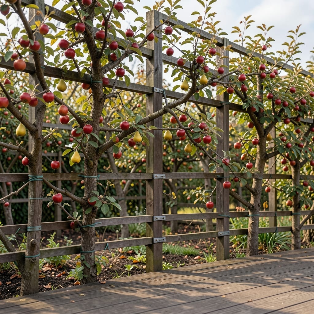 Espaliered Fruit Tree Wall