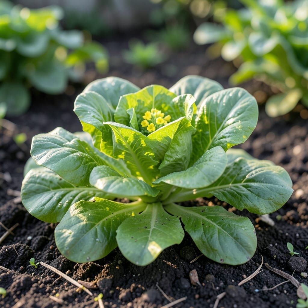 Lettuce Plant With Yellow Flowers: Edible Blooms and Garden Charm