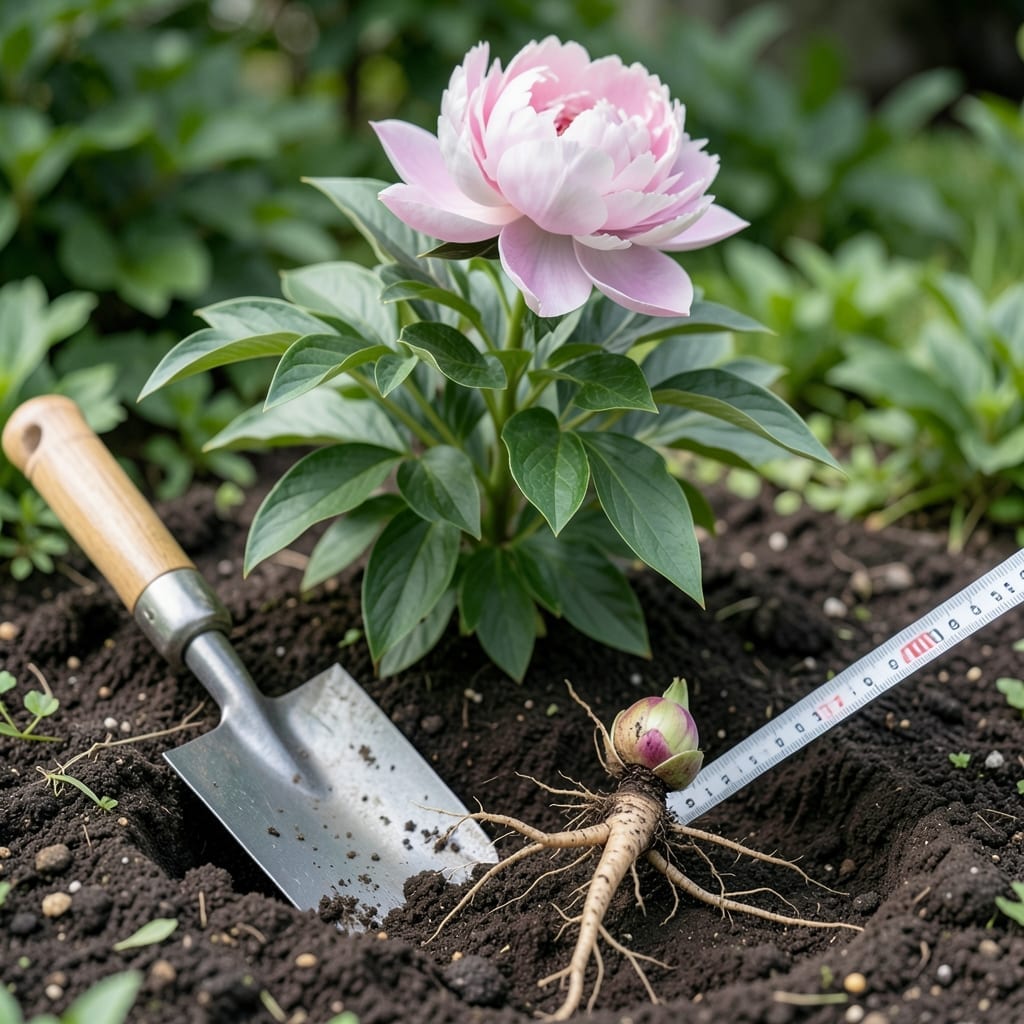 How to Plant Peony Roots: Optimal Depth for Thriving Blooms