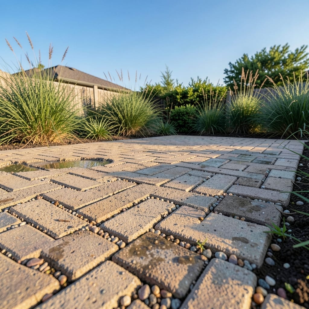 Hardscaping with Permeable Pavers