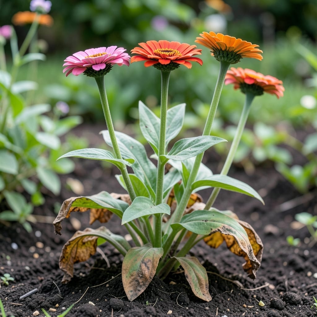 Zinnia Brown Leaves: Causes and Natural Remedies