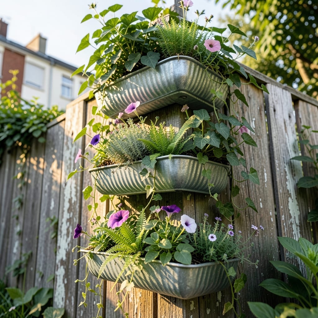 Vertical Trough Green Wall