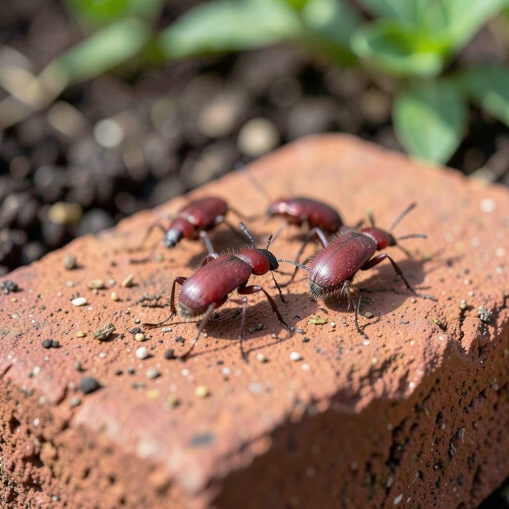 Tiny Red Bugs on Bricks: Identification and Removal Guide Tiny Red Bugs on Bricks: Identification and Removal Guide