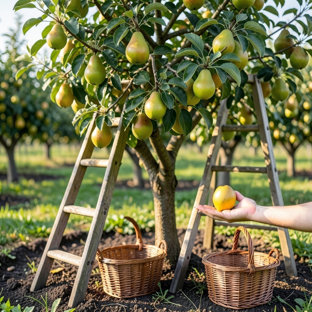 When Are Pears Ripe: Color and Texture Signs to Pick Perfect Fruit
