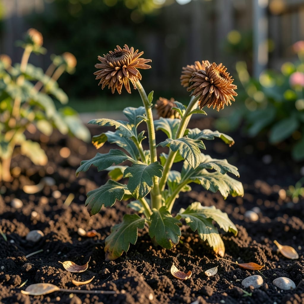 Mums Brown Flowers: Reviving Wilting Blooms With Simple Care