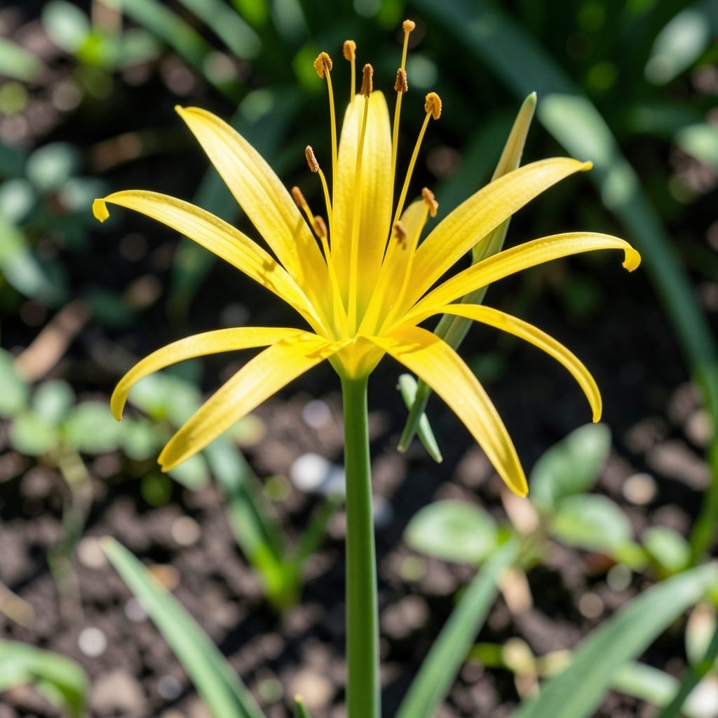 Spider Lily Yellow: Vibrant Blooms and Growing Tips
