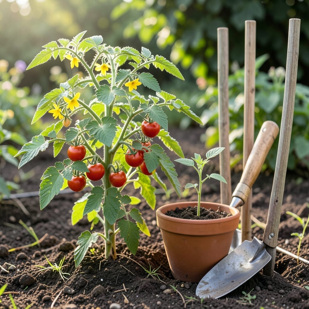 Tomato Plant Stopped Growing After Transplant: Shock Recovery and Growth Boost