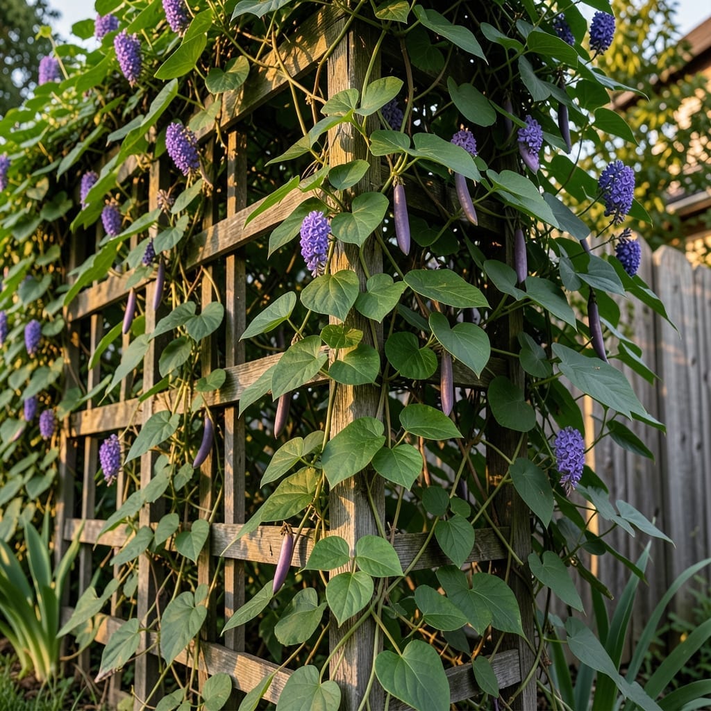 Fast-Climbing Hyacinth Bean