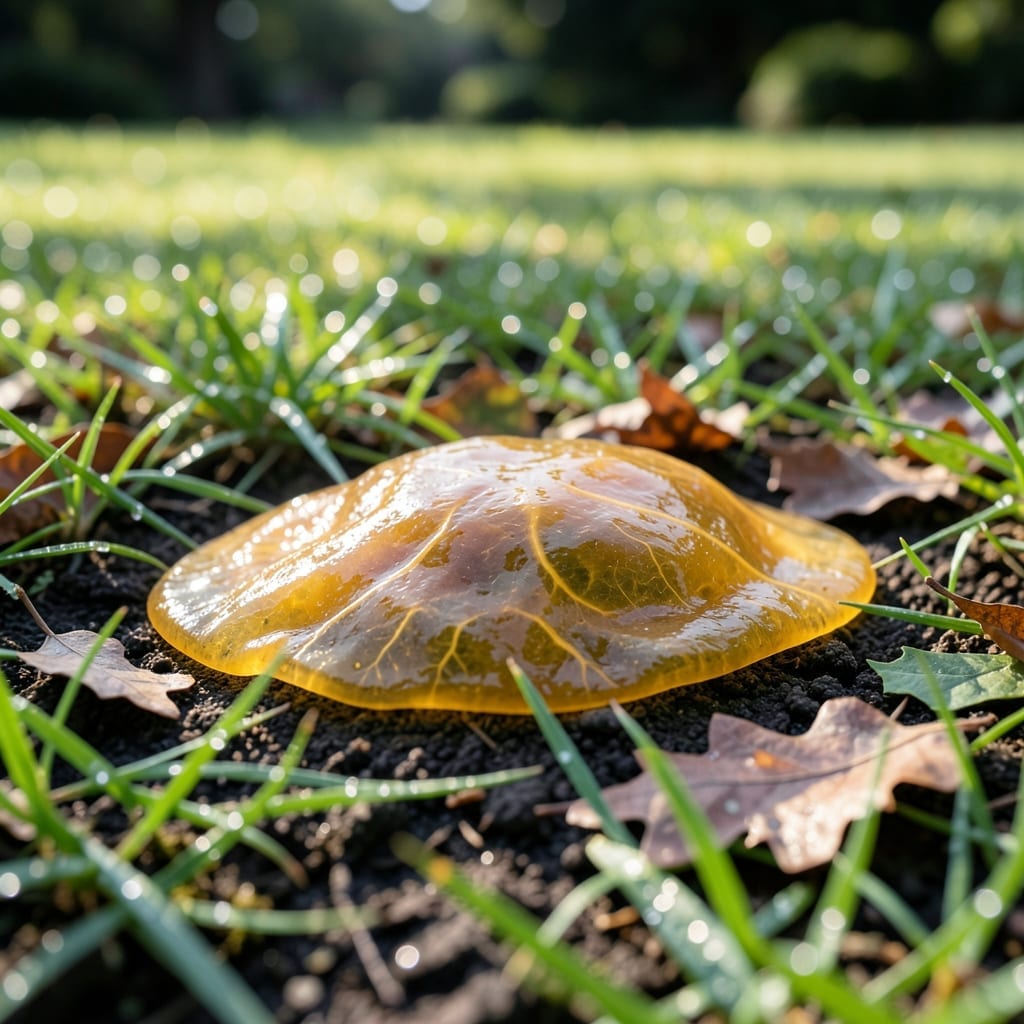 Slime Mold Lawn: Visual Guide to Early Detection and Organic Removal Slime Mold Lawn: Visual Guide to Early Detection and Organic Removal