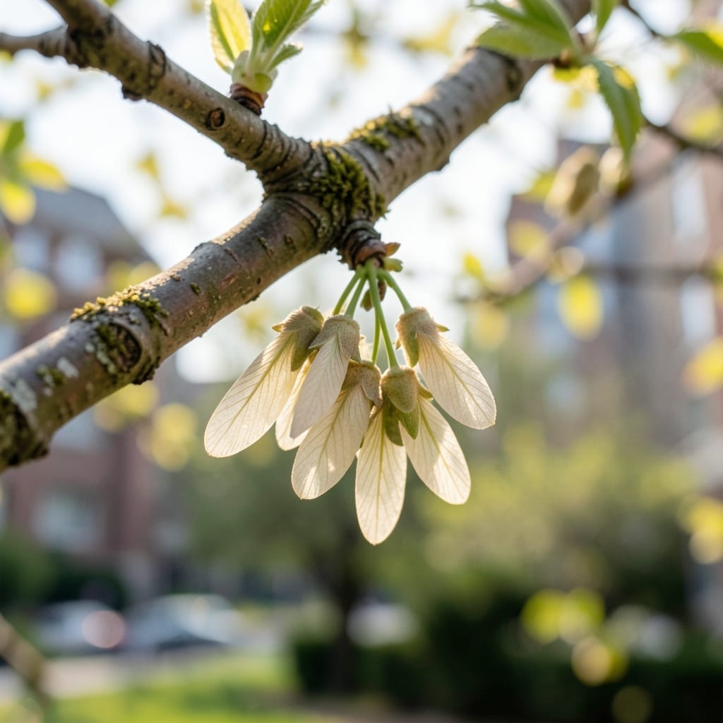 Elm Seeds from Elm Trees