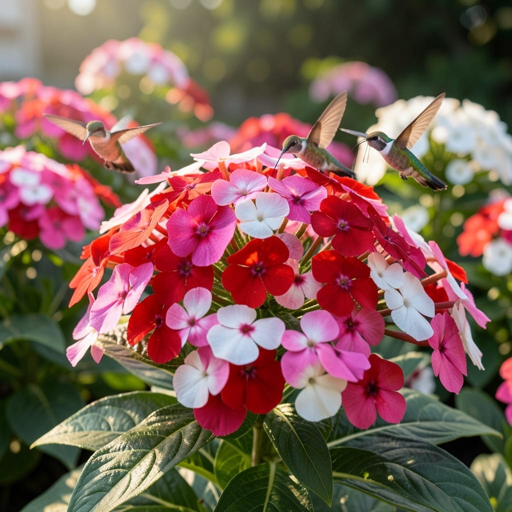 Pentas for Continuous Color