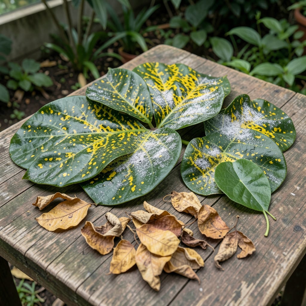 Ficus Tree Disease Pictures: Visual Guide to Common Leaf Problems illustration with key details