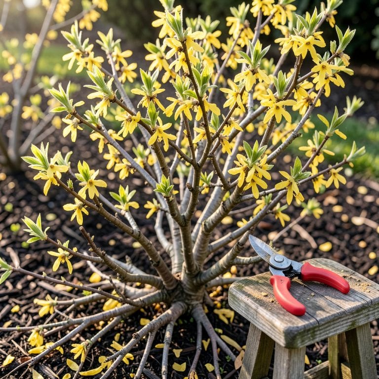Forsythia Pruning: The Right Cuts for Brighter Blooms Next Season