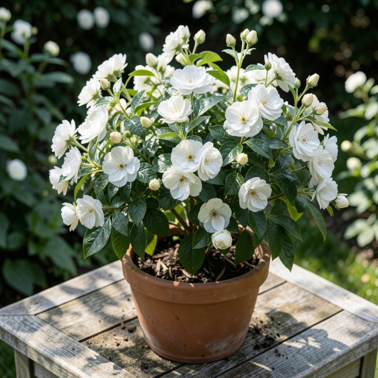 Fragrant White Flowered Shrub: Year-Round Garden Elegance