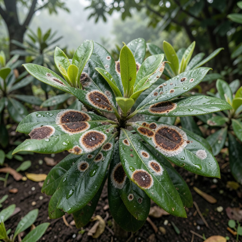 Visual representation of Fungal Azalea Diseases Images: Visual Guide for Diagnosis and Treatment