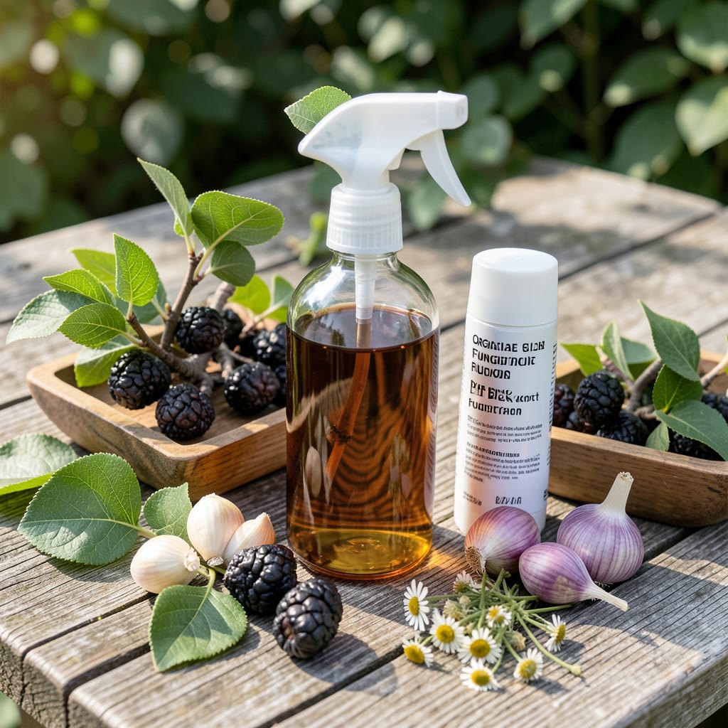 Comprehensive Fungicide for Black Knot Fungus: Copper Based Spray for Plum Trees visual reference