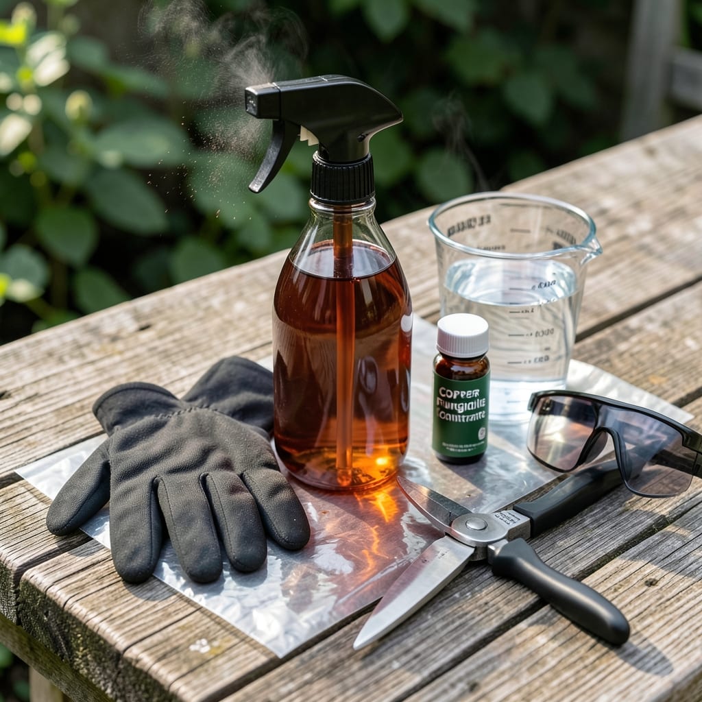 fungicide for geranium rust example with annotations